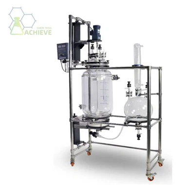 Двоструки стаклени реактор у модерној хемијској и фармацеутској индустрији